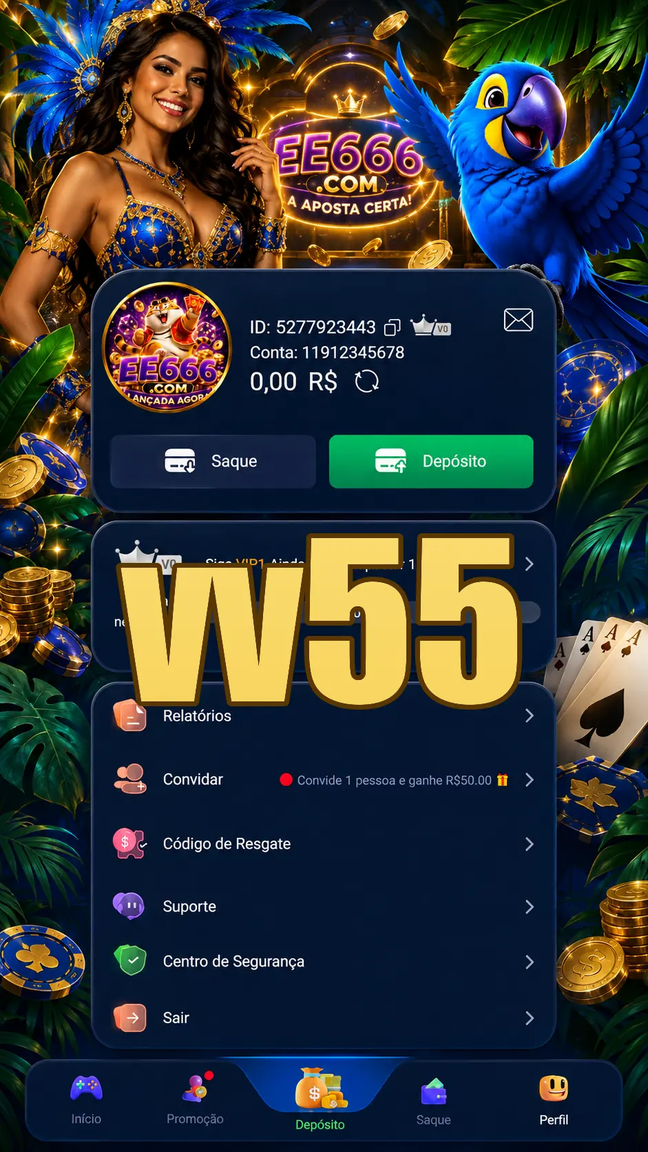 vv55 Tangkapan Layar Resmi APK
